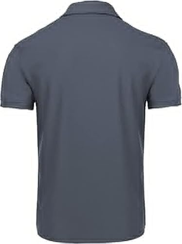 Little Beauty Polo Shirts For Men Slim Fit Summer Casual Golf Shirts Dress Collared Tops, Grey L #TOP1