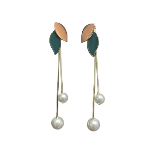 Image of ECLATS Leaf tassel earring for Girls