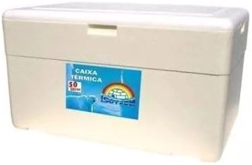 Caixa Térmica De Isopor Capacidade 50 Litros Isoterm