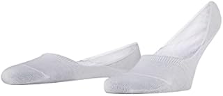 FALKE Men's Step Medium Cut Box Liner Socks Sustainable Cotton Black White More Colours Plain No Show Hidden In Shoe For Summer 1 Pair