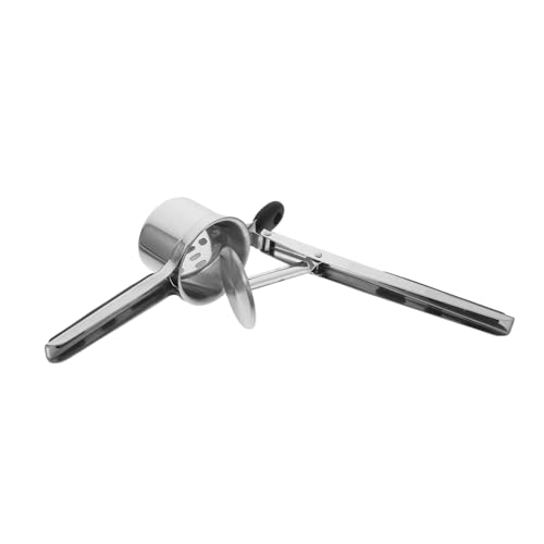 Ciieeo Schiacciapatate in Acciaio Resistente Pressa per Alimenti da Cucina Schiacciapatate Manuale per Puré e Verdure Utensile da Cucina Facile e