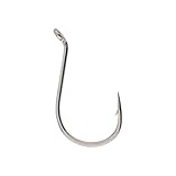 Berkley Fusion19 Wide Gap Live Bait Hooks, Size 4 Fishing Hooks, Needle Point with SlickSet Coating for Easy Penetration, Forged for Added Strength