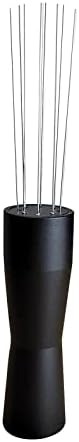VEPEET Espresso Distribution Tool, Hand Tampers Stirring WDT Tool, Needle Type Distributor, Made of 304 Stainless Steel(Black)