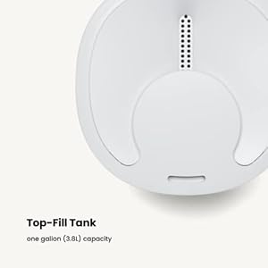 Safety 1st Connected Smart Humidifier–1 Gallon 38L Tank Size Cool Mist Humidifier with Hygrometer and Nightlight and Whisper Quiet for Baby Bedroom Nursery iOS and Android Compatible