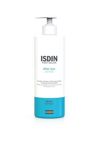 ISDIN After Sun Lotion, Loción Post Solar con Efecto calmante y refrescante, hidratación y reparación intensa - 250 ml