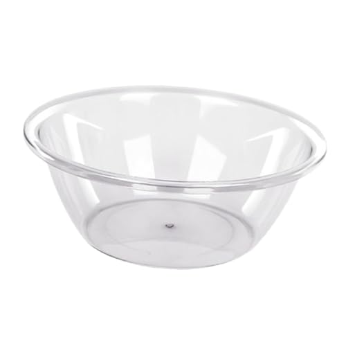 KESYOO 透明プラスチック洗面ボウル 大容量多用途 洗濯物入れや食器洗いに ベビー用顔洗いにも適応 家用キッチン浴室キャンプ対応