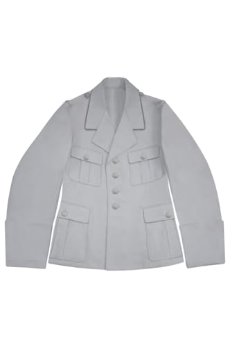 Tunique Luftwaffe M35 officier blanche veste courte été militaire collection