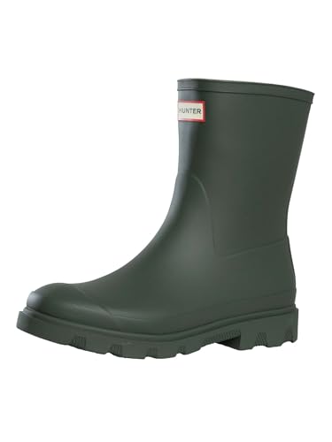 Bottes Courtes Caoutchouc Downpour Hunter Homme couleur vert olive
