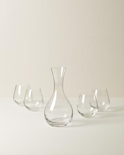 [NEW] $18.87 | Lenox 893690 Tuscany Classics 5-Piece Decanter & Glass Set - image 2