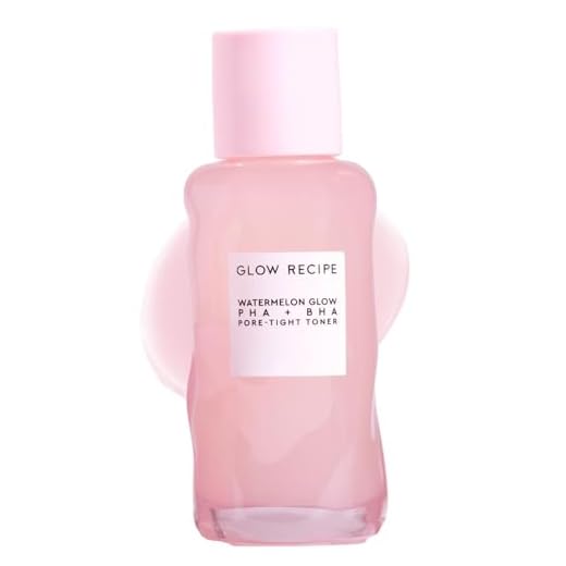 Glow Recipe PHA + BHA Face Toner - Facial Toner, Pore Minimizer & Gentle Face Exfoliant for Glass Skin - Exfoliating, Tightening & Hydrating Skin Care with Hyaluronic Acid & Watermelon (40ml)