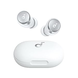Soundcore by Anker Space A40 draadloze oordopjes met actieve ruisonderdrukking, 50 u speeltijd, 10 u speeltijd na 1 lading, LDAC Hi-Res Sound, comfortabel, 6 microfoons, draadloos laden, snelladen
