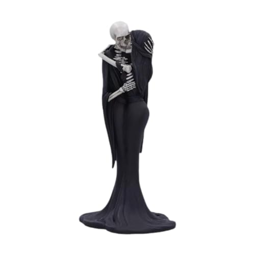 rockible Eternal Embrace Skeletons Figurine, Skeleton Hug Figurine, Skeleton Decoration for Gothic Wedding Cake Topper, Weddings Gift