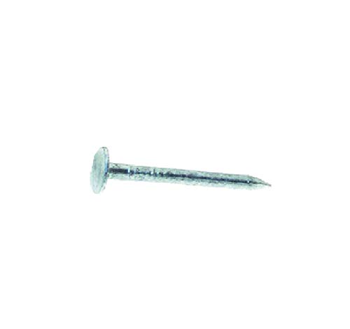 Grip-Rite 1-1/2 in. Roofing Hot-Dipped Galvanized Steel Nail Flat 5 lb. - Case of: 1; #1