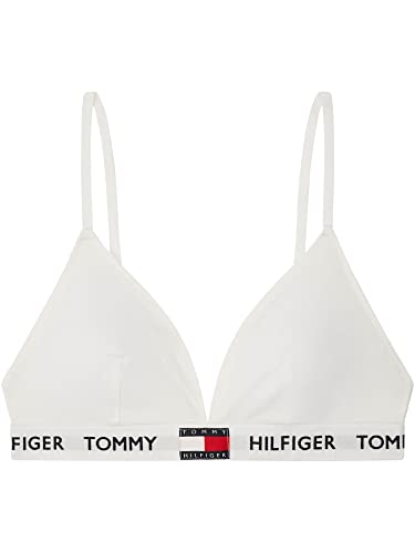 Tommy Hilfiger PADDED TRIANGLE BRA Triangel-BHs Damen, Weiß (Pvh Classic...