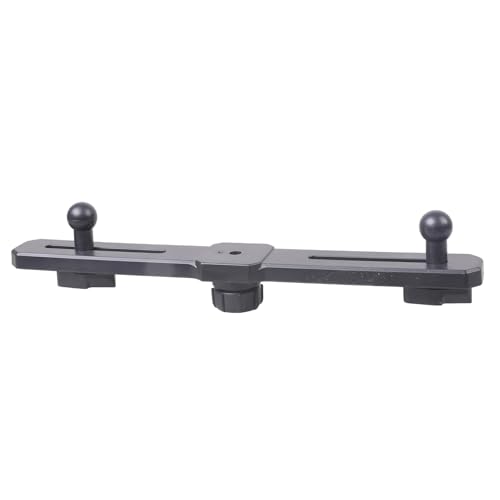 Xuanxi Enlace de cabeza de doble esfera con agujero de tornillo de pie para soportes de teléfono de pantalla, poseedores de coche, accesorios de soporte de cámara, soporte de doble teléfono para