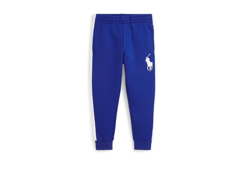 Polo Ralph Lauren Boys' Striped Double-Knit Jogger Pants (Toddler/Little Kid)