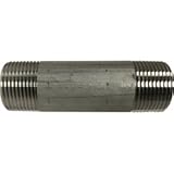 MIDLAND INDUSTRIES 48100 Pipe Nipple, 1 in 1 in, 1-1/2 in L, Stainless Steel, SCH 40 Schedule