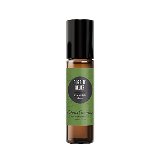 Edens Garden Bug Bite Relief Essential Oil Synergy Blend, 100% Pure Therapeutic Grade (Undiluted Natural/Homeopathic Aromatherapy Scented Essential Oil Blends) 10 ml Roll-On
