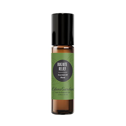 Image of Edens Garden Bug Bite Relief Essential Oil Roll-On Blend- 100% Pure Premium Grade, Natural, Therapeutic, Aromatherapy, Kid & Skin Safe, The Best for Body, Health Pre-Diluted 10 ml (.33 fl oz)