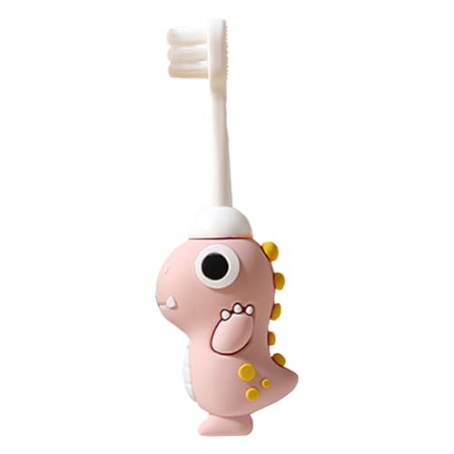 Cepillo de dientes para niños - Cepillo de dientes para niños con dinosaurio, śpazzolino de dientes con cerdas , špazzolino đenti per bambini seguro e inocuo, şpazzolino d'a
