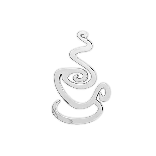 Modern Day Accents Vapor Kleine Wandskulptur Dampfbecher mit Silber 5122 Cover