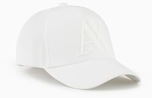 Armani Exchange Men's Rubber Logo Ax Cap Baseball Cap