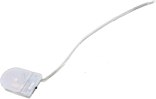 (Pack of 10 cr2032 Battery Holder Coin Cell Holder with Switch, 1 x 3V CR2032 Button Coin Cell Battery Holder with Leads On Off Switch - Clear image 5