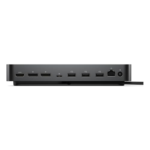 Image of Dell Pro Smart Dock SD25 130W USB C Docking Station, 4 Display (Black) | Up to 130W Pd, Supports 4 Displays, 2.5gbe, 4x USB-a Plus USB-C, Remote Firmware Updates