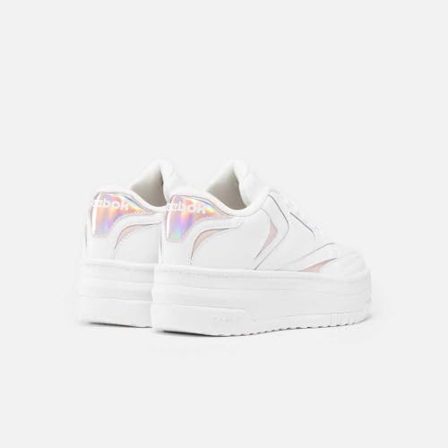 Reebok Girls' Club C Extra Trainers, Ftwwht Ftwwht Ashlil, 3.5 Big Kid