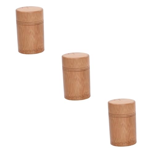 CIYODO 3pcs Storage Tube Toothpicks Case Can Vending Machine Rustic Toothpick Dispenser Kitchen Toothpick Organizer Toothpick Bucket Toothpicks Can Jewelry Organizer Stand Decor