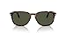 Persol PO3019S Square Sunglasses, Havana/Green, 55 mm