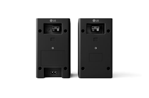 Image of LG SPT8-S, 100W, 2.0 Channel Soundbar Rear Speaker Kit for S70TY, SQ70TY, SG10TY, S77TY, S90TY Soundbar Models., Powerful and Wrap-Around Sound, Design Fits Your Space, Black