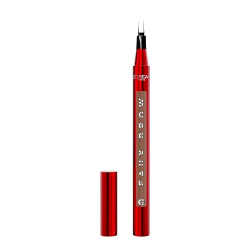 L'Oréal Paris Infallible Faux Brow Rotulador de cejas BLONDE. Rotulador de cejas preciso con cepillo de doble punta resistente al agua, al sudor y al calor.1 ml