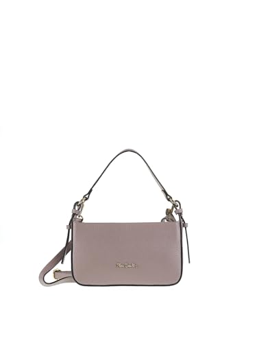 Sac bandoulière femme Pierre Cardin cuir véritable Italie petit sac à main noir 1993