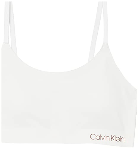 Calvin Klein Girls Molded Bra 2 Pack, Nude/White, Xl #TOP2