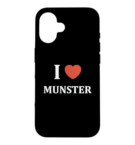 Nourriture Munster Fromage Humour i Love Munster Coque pour iPhone 16