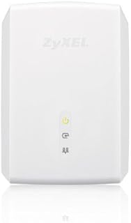 ZyXEL Powerline AV 500 Mbps 4 Port Gigabit Switch Wall-plug Adapter with PLA4205 Powerline AV 500Mbps (PLA4225KIT)