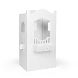 Fabriquée avec soin : produite avec 100 % d'électricité verte et du carton issu de la gestion responsable des forêts. Elle est livrée avec un kit d'alimentation (3 pommes et 3 carottes) et une porte amovible.