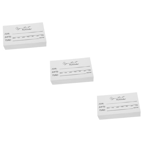 Cartes de rappel LALAFINA pour gestion de rendez-vous et organisation de bureau
