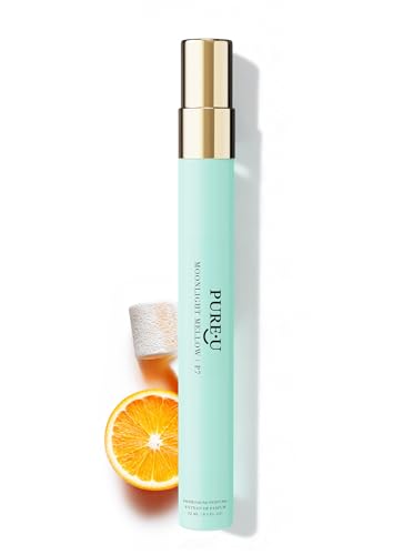 PUREU Pheromone Perfume for Women - Long Lasting Bright Orange Neroli & Sweet Marshmallow Scent Extrait de Parfum Spray Oil Travel Size Playful Party & Brunch Fragrance 0.41 fl oz (12ml)