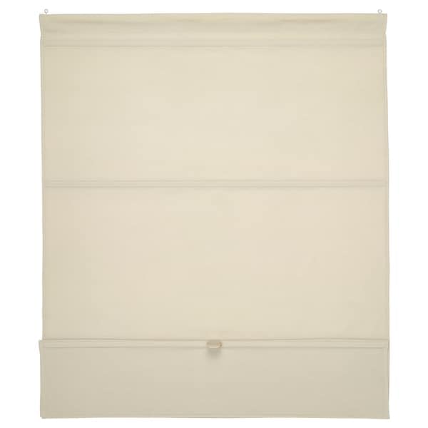 "Roman Blind โ Elegant & Durable Polyester Window Covering" (1, Beige, 100x160 cm)