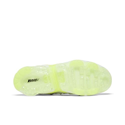 Nike Women's Air Vapormax Plus shoe, Photon Dust/Black/Volt/Total O, 6.53