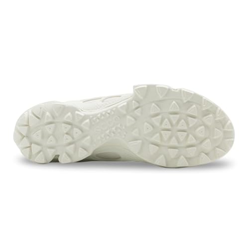 ECCO Womens Biom C-Trail 803253 Leather Textile White Bright White Shadow White Trainers 9-9.5 US4