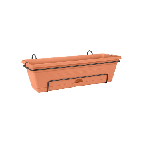 elho Green Basics Blumenkasten-Set 50 cm Farbe wählbar [terracotta]