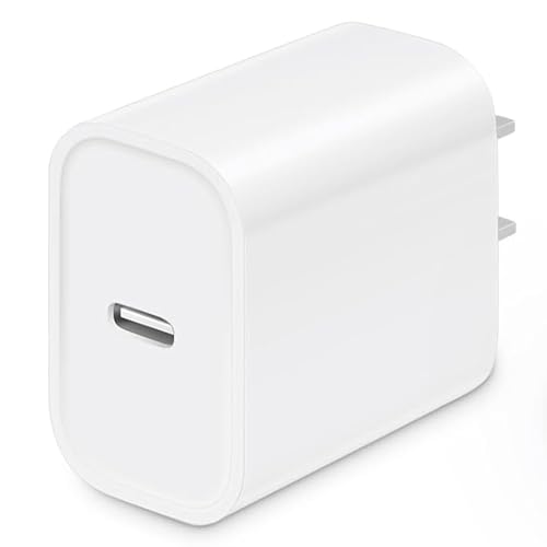 Image of Original 20W Charger Adapter for iPhone 15 Pro Max /15 Pro /15 Plus /15 | 14 Pro Max /14 Pro /14 Plus /14 | 13 Pro Max /13 Mini /13 /12 Pro /12 /11 Pro | Xr | Xs | Xs Max, 20 Watt Charging Adaptor, White