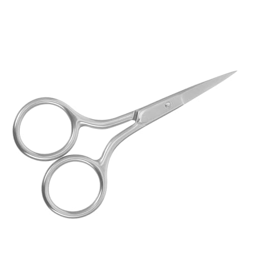 HEATSHAKING ステンレス製コンパクト美容はさみ 軽量多機能眉毛鼻毛トリマー プロ 家用携帯便利 用