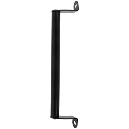 Gogogmee Barra de Refuerzo Transversal para Manillar de Motocicleta, Elevador Ajustable de Aleación de Aluminio, Accesorio Negro Compatible para Mejorar Estabilidad y Control en Conducción