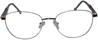 نظاره طبيه الاطار ازرق فى ذهبى للنساء