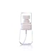 60ml Bottiglie Da Viaggio Vuote Set Di Plastica Spray Nebbia Bottiglie Prova Dispenser Bottiglia Distributore Della Lozione (trasparente) Cina