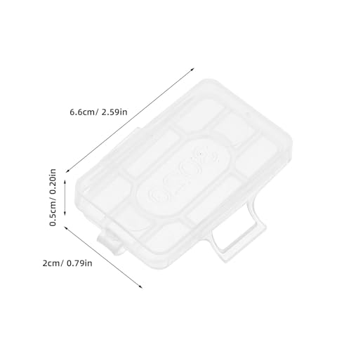 Estuche porta etiquetas de plástico resistente para proteger la identificación de cables 2